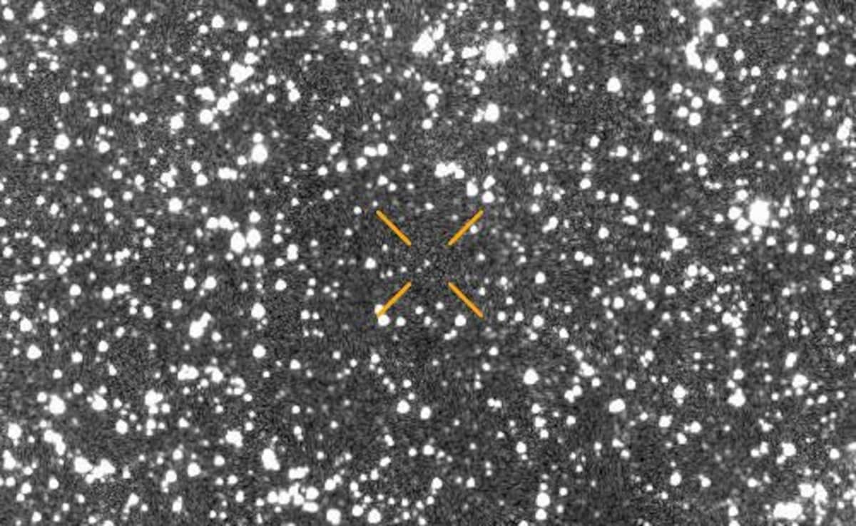 The first image of 3I/ATLAS captured on July 1, 2025. The first image of 3I/ATLAS captured on July 1, 2025.