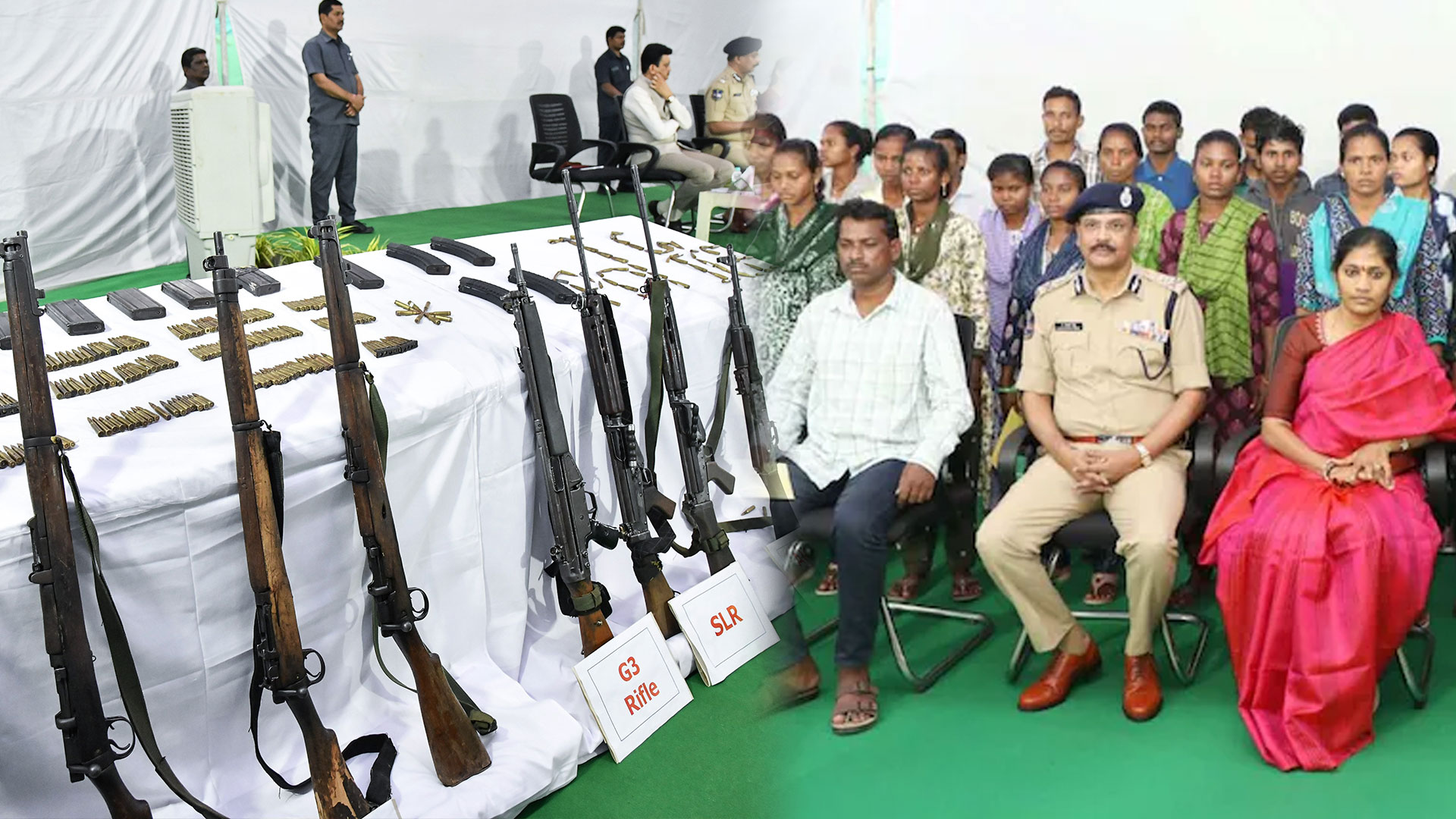 37 Maoists, Including Senior Leaders And Young Women, Surrender In Telangana