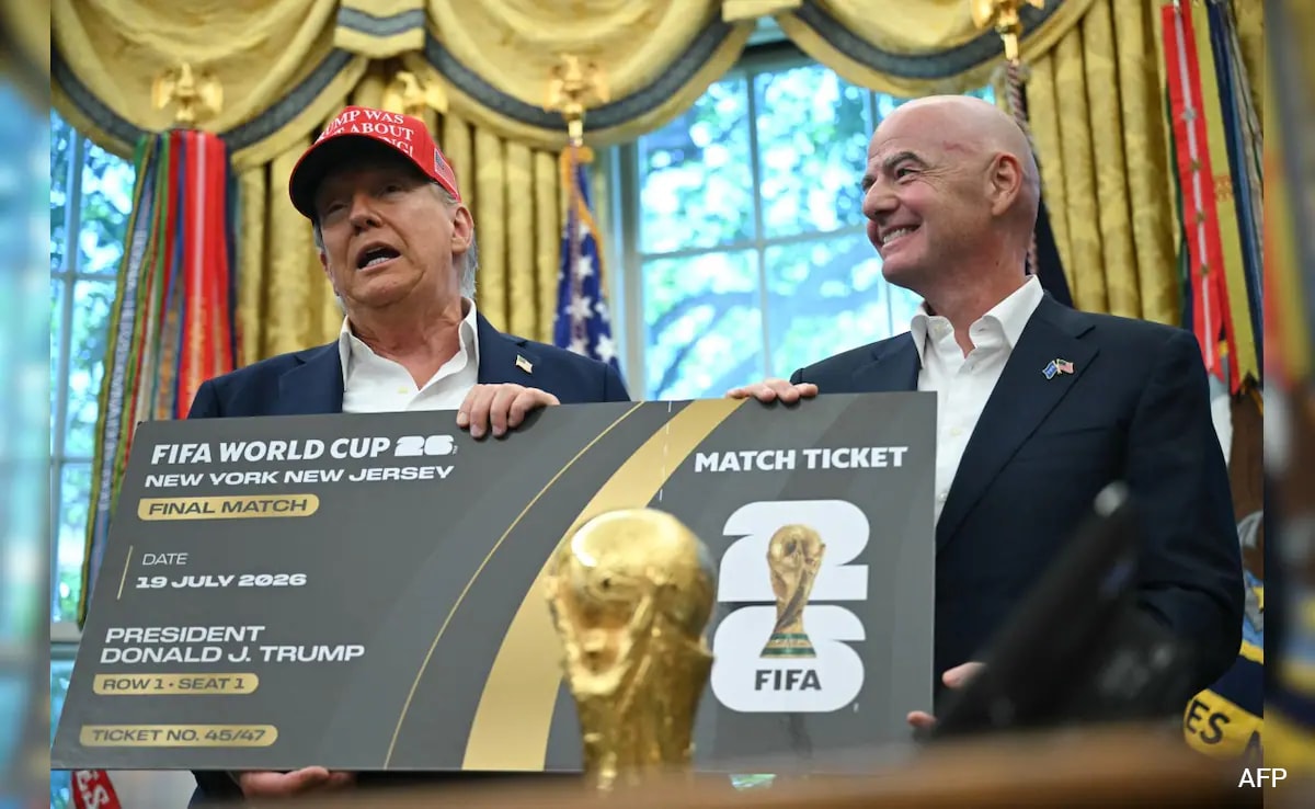 US Is Creating Priority Visa System For Football World Cup, Says Donald Trump