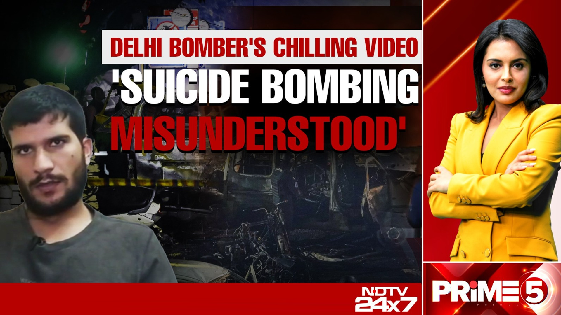 No Eye Contact, Scripted: Decoding Delhi Bomber's Body Language In Chilling Video