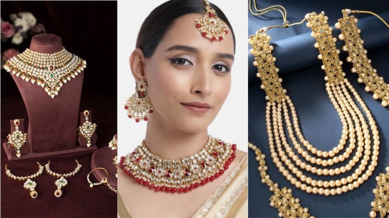 Peora Wedding Jewellery Set: भुलाए नहीं भूल पाएगा कोई आपका लुक, अगर ट्राई कर ली ये ज्‍वेलरी  