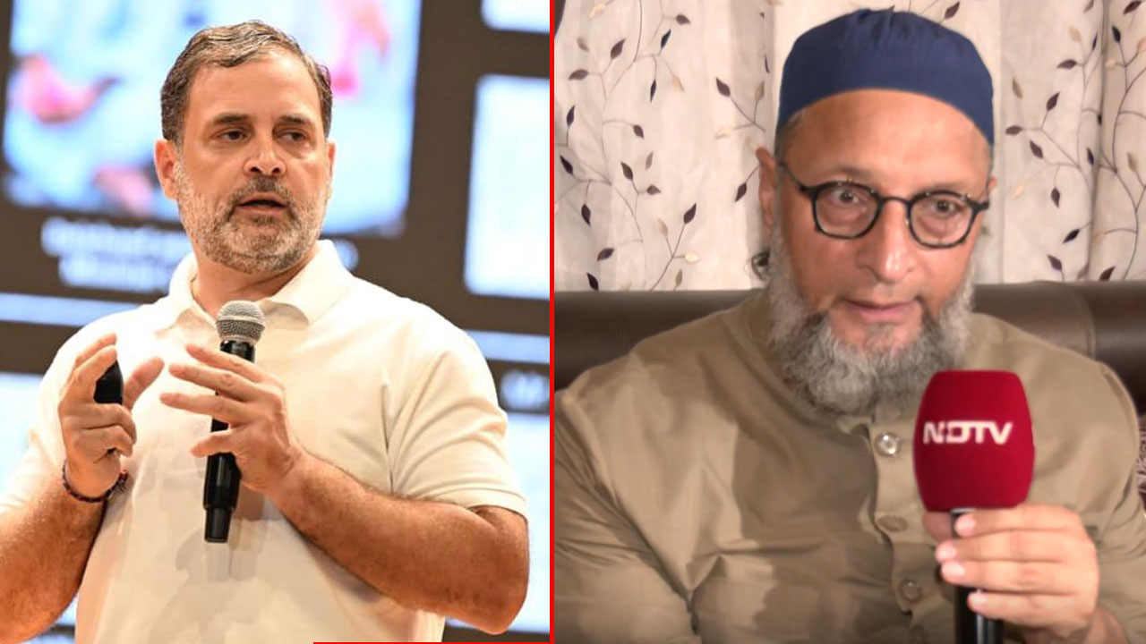 What Asaduddin Owaisi Said On Rahul Gandhi's 'H-Bomb' Charges