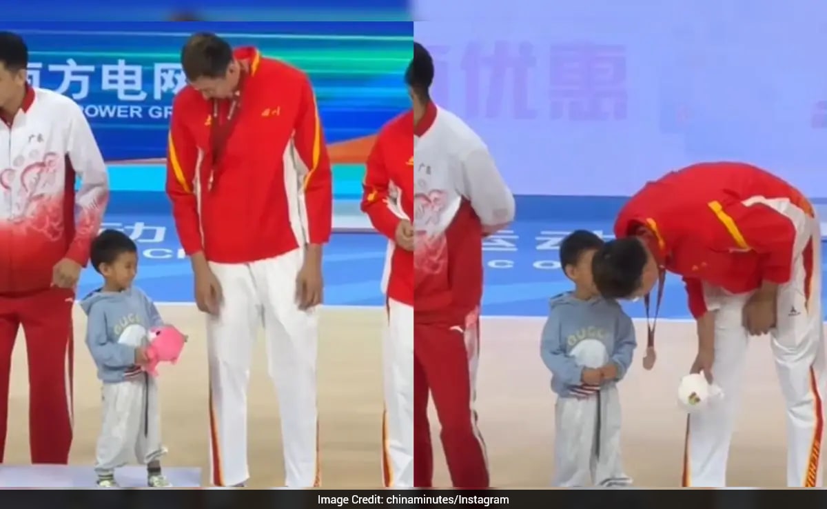 "I Want Pink One": Chinese Basketball Player Swaps Mascot With Teammate For Son, Wins Hearts