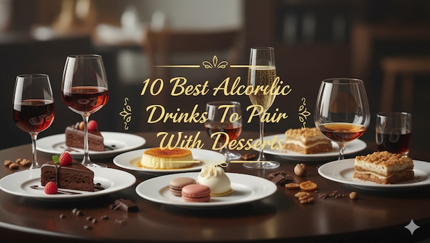 From Port To Whiskey: 10 Best Alcoholic Drinks To Pair With Desserts