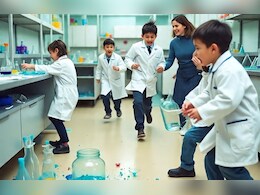 इंदौर के प्राइवेट स्कूल में हादसा; 4 से 5 बच्चे हुए घायल, स्कूल प्रबंधन ने जारी किया बयान