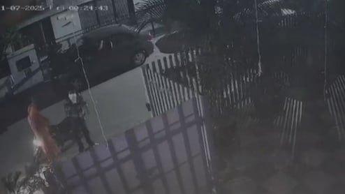 Video: 2 Men Fire 35 Rounds At House, Cars In Mohali, Family Has No Idea Why