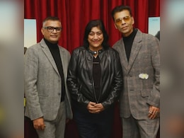 Karan Johar At The London Leg Of <i>Homebound</i> Screening Hosted By Gurinder Chadha