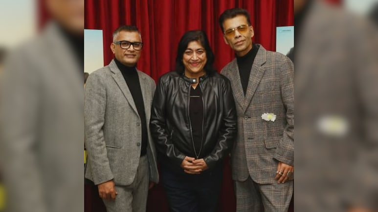 Karan Johar At The London Leg Of <i>Homebound</i> Screening Hosted By Gurinder Chadha