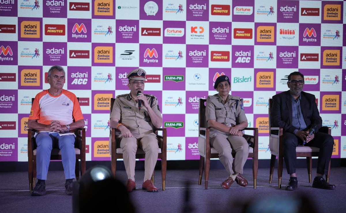 Top-Notch Security And Medical Arrangements In Place For 9th Adani Ahmedabad Marathon