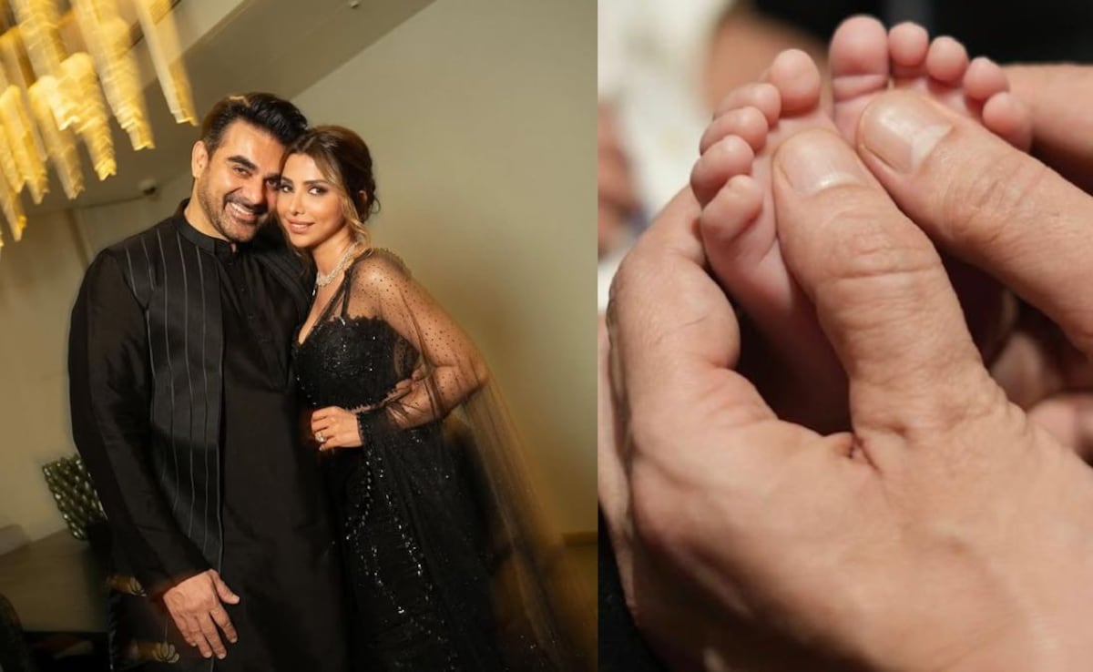 Arbaaz Khan And Sshura Khan Share First Glimpse Of Their Baby Girl: "Tiniest Hands And Feet, Biggest Part Of Our Hearts"