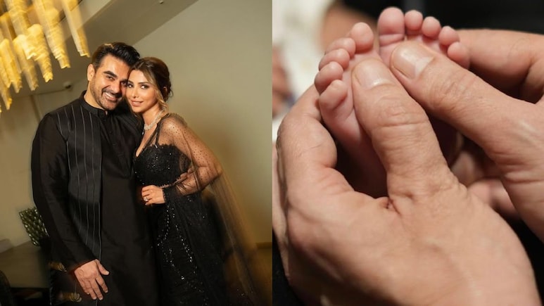 Arbaaz Khan And Sshura Khan Share First Glimpse Of Their Baby Girl: "Tiniest Hands And Feet, Biggest Part Of Our Hearts"