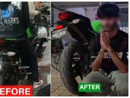 बाइक पर लगाई 'Will Run' वाली नंबर प्लेट, पुलिस को दिया पकड़ने का चैलेंज, ऐसे निकली हेकड़ी