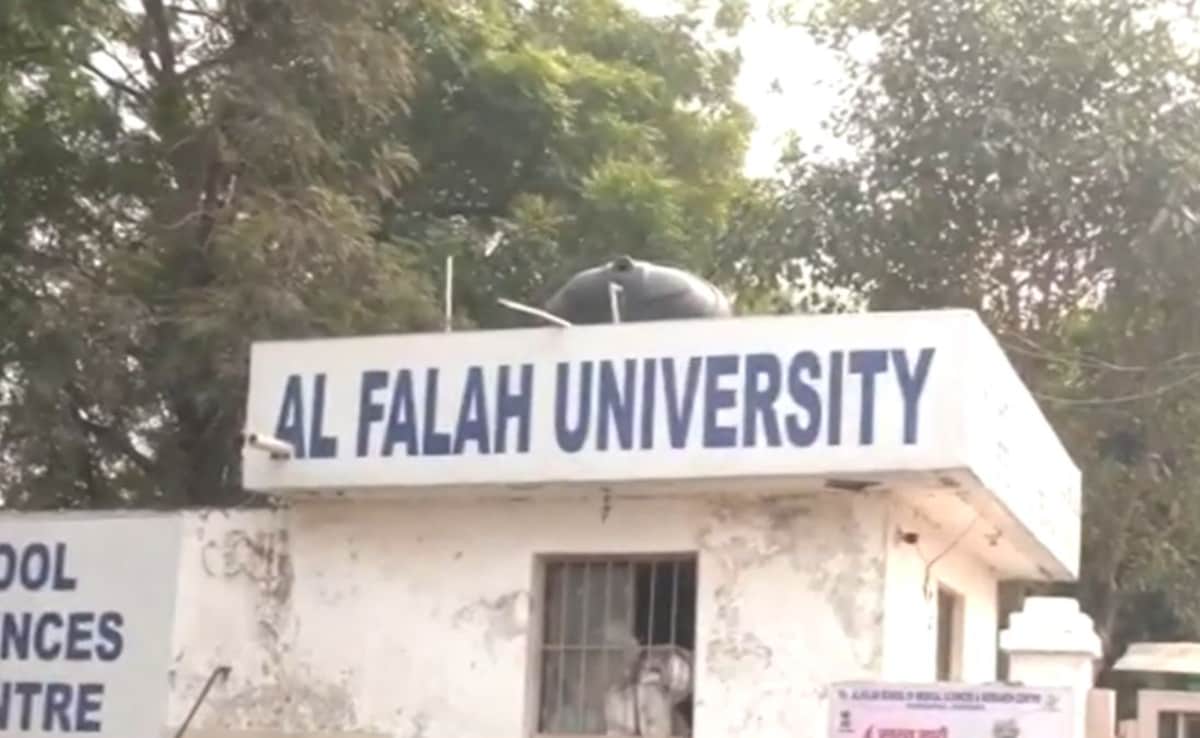 Universities' Body Suspends Al Falah's Membership After Red Fort Blast