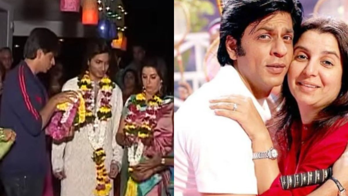 Viral Again: Why Shah Rukh Khan Performed <i>Kanyadaan</i> At Farah Khan And Shirish Kunder's Wedding