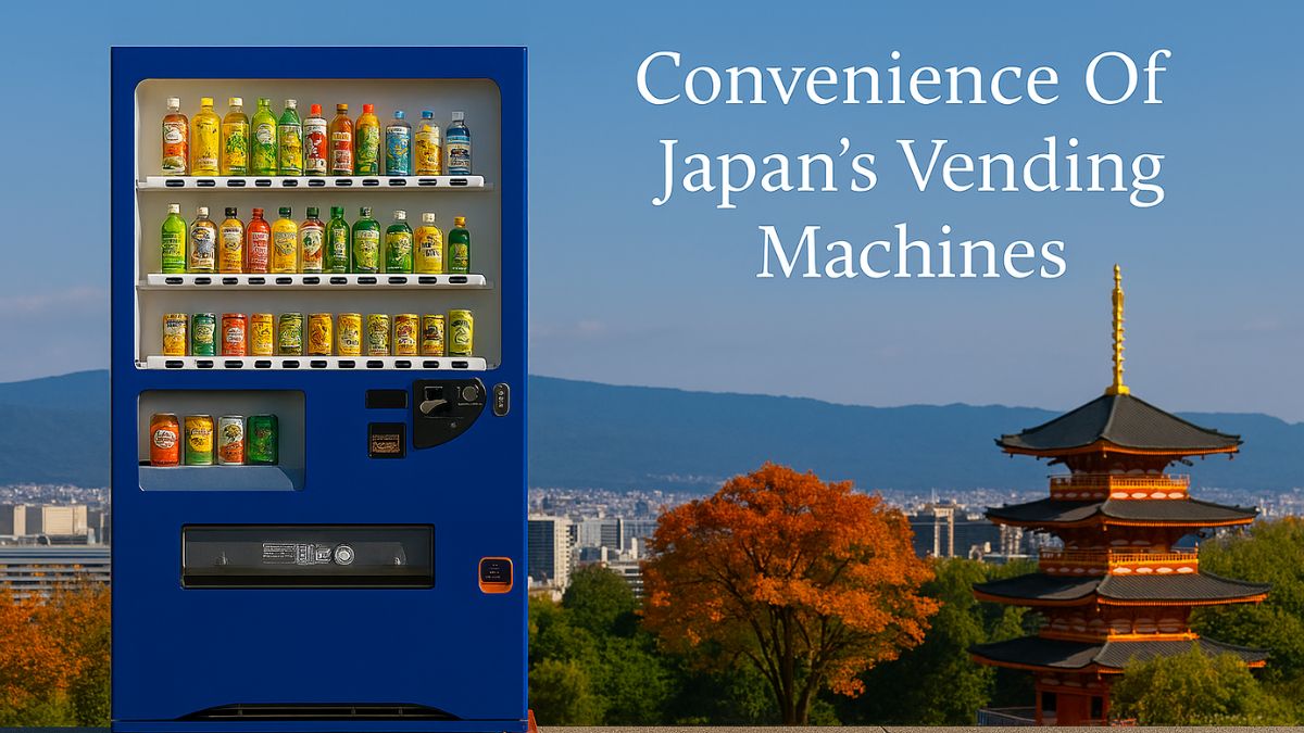 Why Japan's Vending Machines Make Travel Shockingly Easy