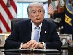 &quot;Blew My Stack&quot;: Trump Says Shouting Over Trade Policy Gave Him Hoarse Voice