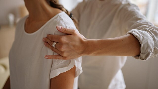 Shoulder exercises for injury prevention at home.