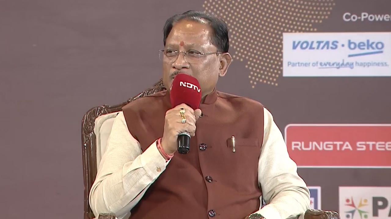 Chhattisgarh Chief Minister Vishnu Deo Sai Speaks At NDTV Chhattisgarh Conclave