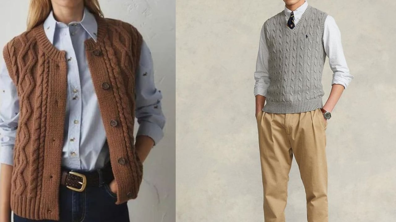 Warm up your wardrobe with the top 5 cable knit sweater vests to style this winter Warm up your wardrobe with the top 5 cable knit sweater vests to style this winter