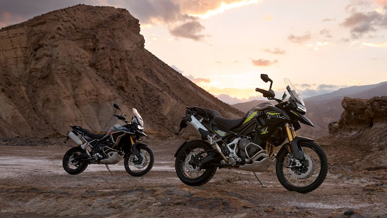 Triumph Tiger Alpine, Desert Editions Break Cover: Details