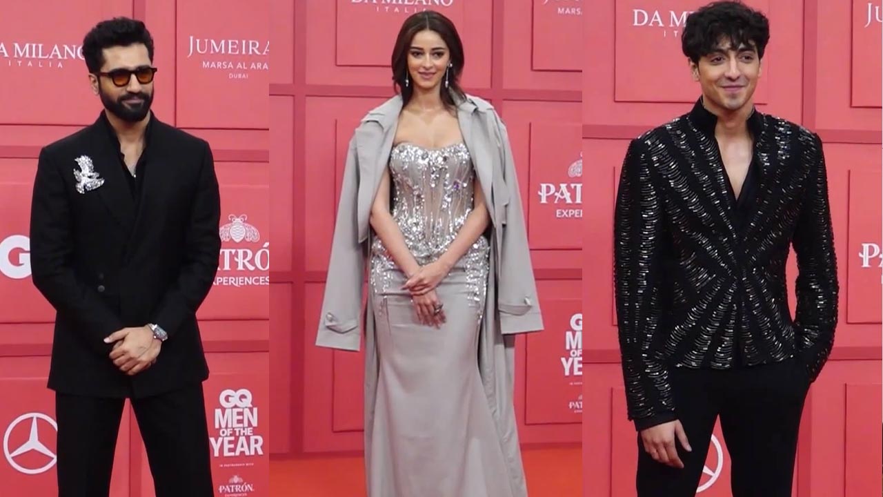 Vicky Kaushal, Ananya &amp; Ahaan Panday Shine At GQ MOTY 2025