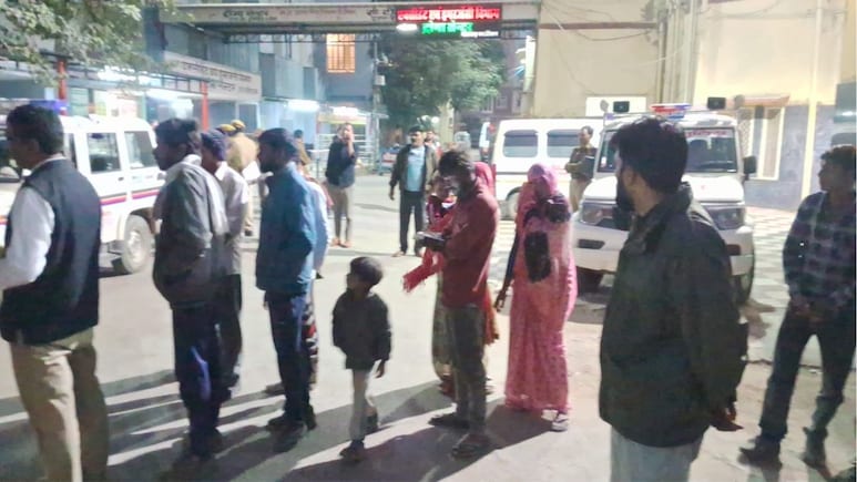 सीकर में निर्माणाधीन इमारत से गिरकर बच्ची की मौत, मध्य प्रदेश निवासी परिवार करता है मजदूरी