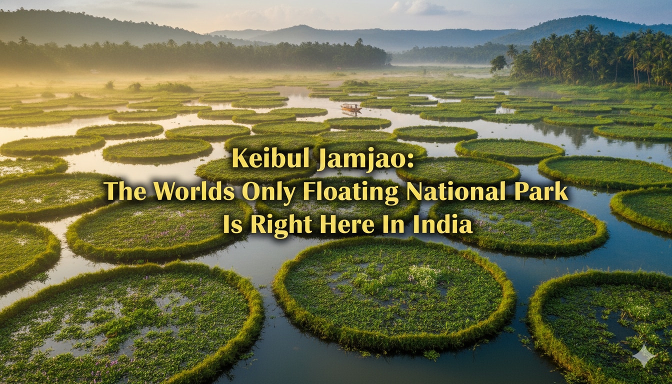 Keibul Lamjao: The Worlds Only Floating National Park Is Right Here In India