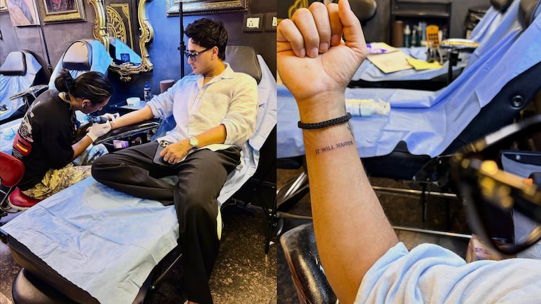 अभिषेक शर्मा के नए टैटू ने मचाया तहलका, दाएं हाथ की कलाई पर गुदवाया 3 शब्दों वाला यह खास मैसेज