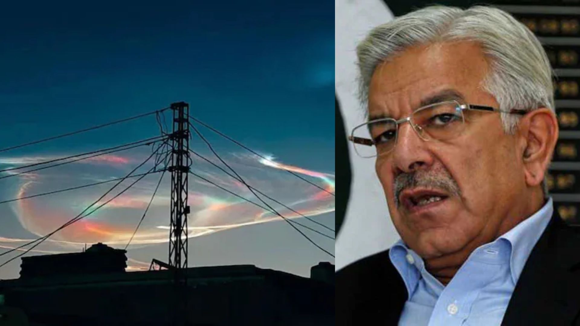 पाकिस्तान में मिसाइल टेस्ट के कारण ही आसमां में बनी थी वो 'रंगोली'? ख्वाजा के बयान से पैदा हुआ संदेह