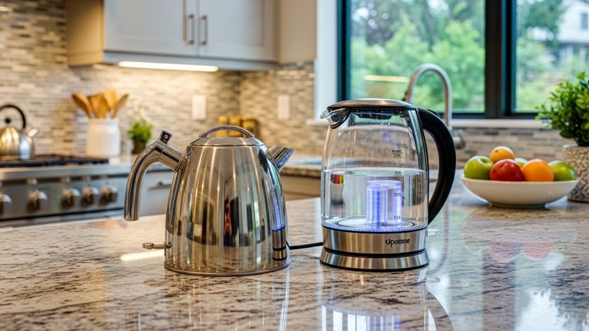 Stainless Steel vs Glass Electric Kettles: Which One Fits Your Kitchen Best?