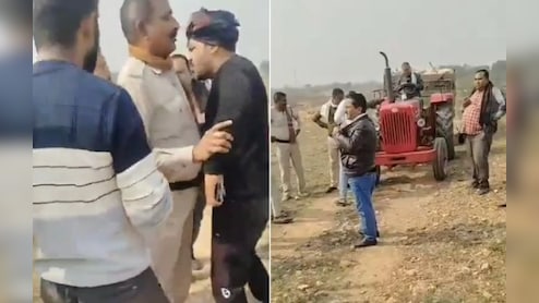 MP में बेखौफ माफिया! सरकारी अमले पर ट्रैक्टर चढ़ाने की कोशिश, जब्त वाहन छुड़ाकर भागे – VIDEO VIRAL