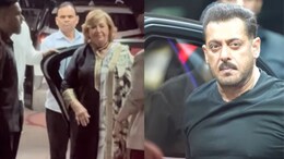 Salman Khan, Helen And Others At Salim And Salma Khan's 61st Wedding Anniversary Party