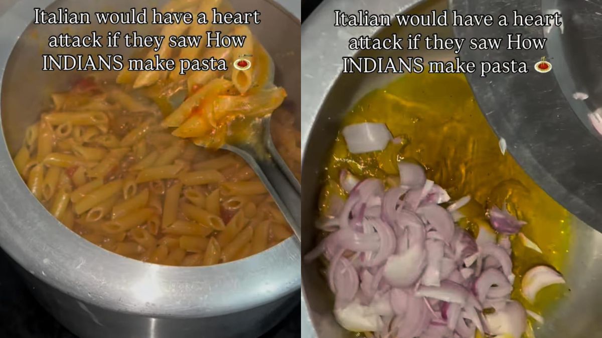 Viral Video: Woman Cooks Pasta In Pressure Cooker. Foodies Call It "Pasta Do Pyaza"