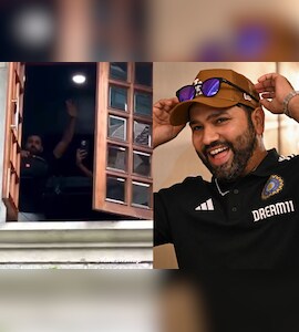 Watch: Rohit Sharma Surprises Engaged Couple, Dances To <i>Aaj Meri Yaar Ki Shaadi Hai</i> Song