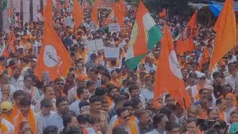 Maharashtra Opposition Holds March Against Voter List Irregularities