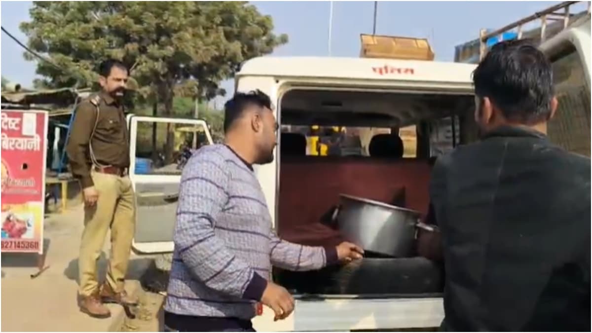 chhatarpur BJP leader falls sick after eating chicken biryani 