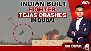 Indian Built Fighter Jet Tejas Crashes In Dubai