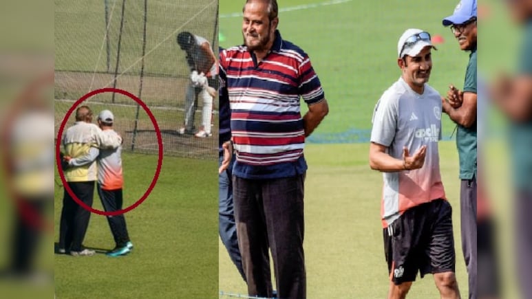 'जादू की झप्पी', कोलकाता पिच विवाद के बीच फिर टकराए गौतम गंभीर और ईडन गार्डन्स के क्यूरेटर, ऐसा रहा रिएक्शन