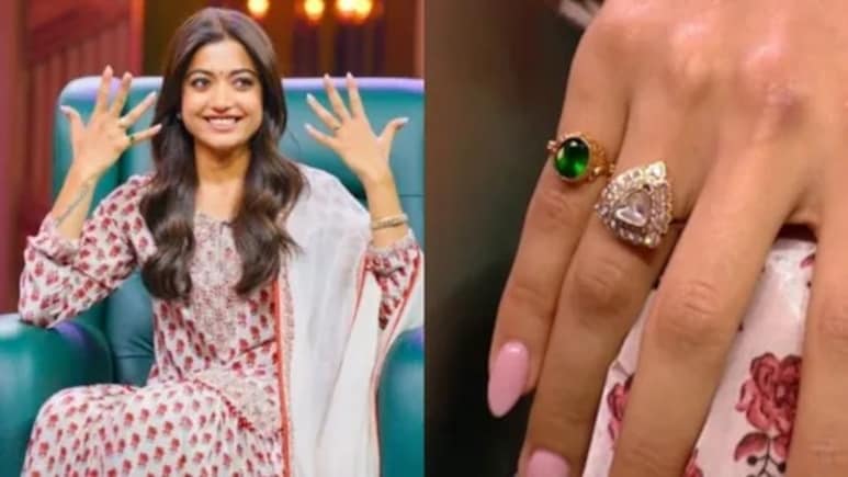 Rashmika Mandanna Shares A Closer Look At Her Rings Amid Engagement Buzz. Watch