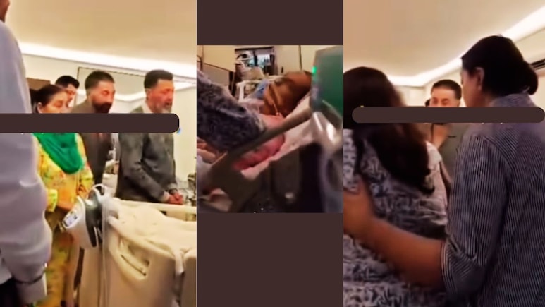 Dharmendra Video : धर्मेंद्र अंथरुणाला खिळलेले, पत्नीचा आक्रोश; भावुक करणारा Video पहिल्यांदाच आला समोर