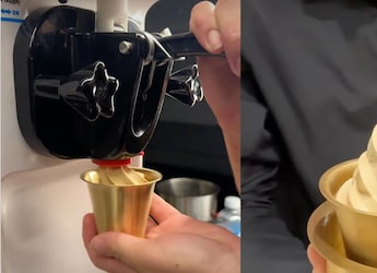 This Besan Laddoo Soft Serve Leaves The Internet Drooling