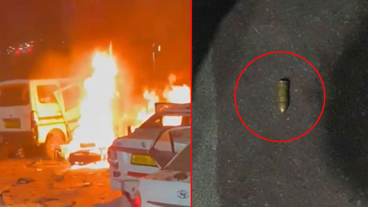 Bullet Found On Ground Near Delhi Blast Site