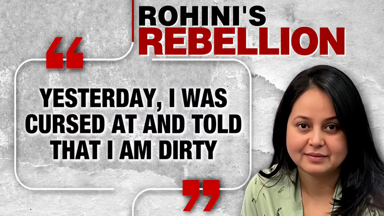 A "Dirty Kidney" Bombshell As Lalu Yadav's Daughter Severs Ties With Family