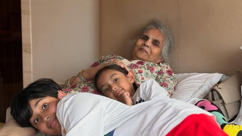 सलमान खान की बहन ने शेयर की मम्मी की अनदेखी तस्वीर, नानी-नातियों का प्यार देख भाभी कर गईं ये कमेंट