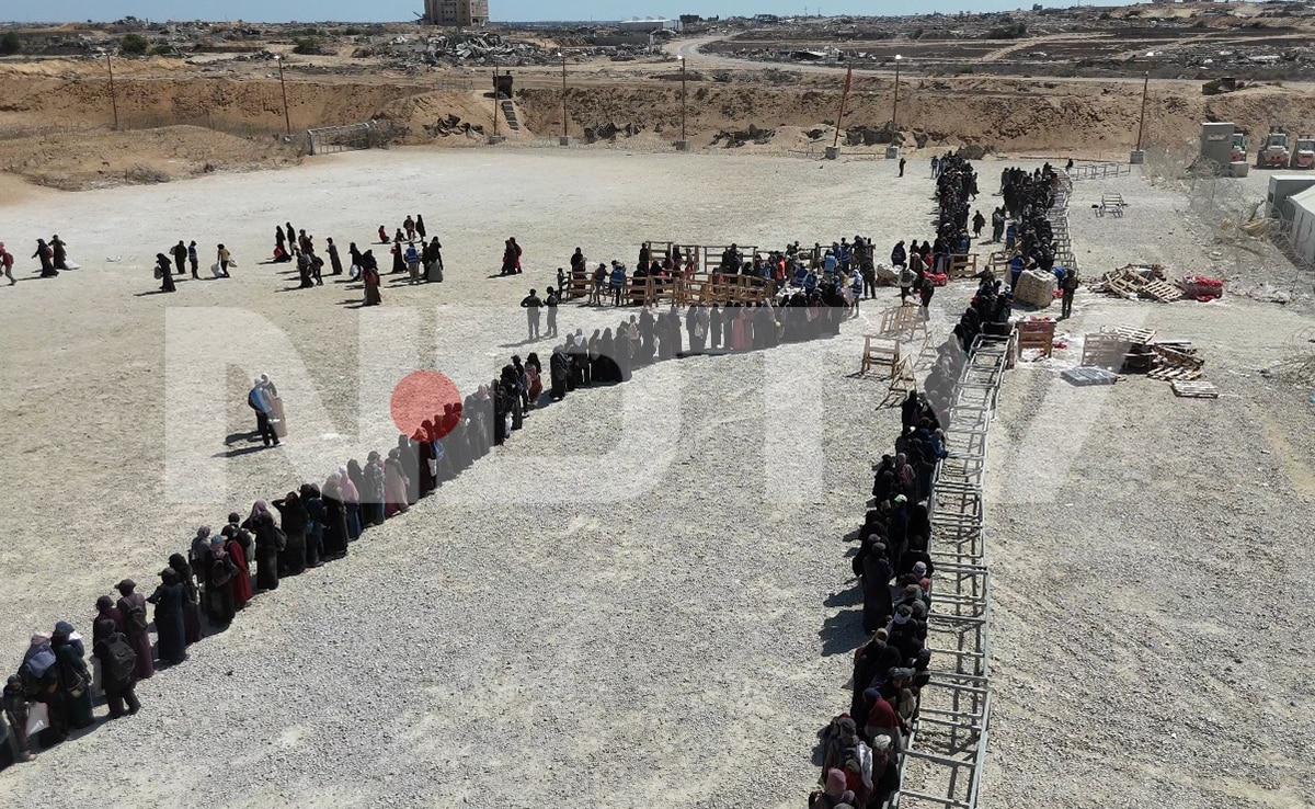 One of the aid sites in Gaza were UG Solutions personnel were engaged. 