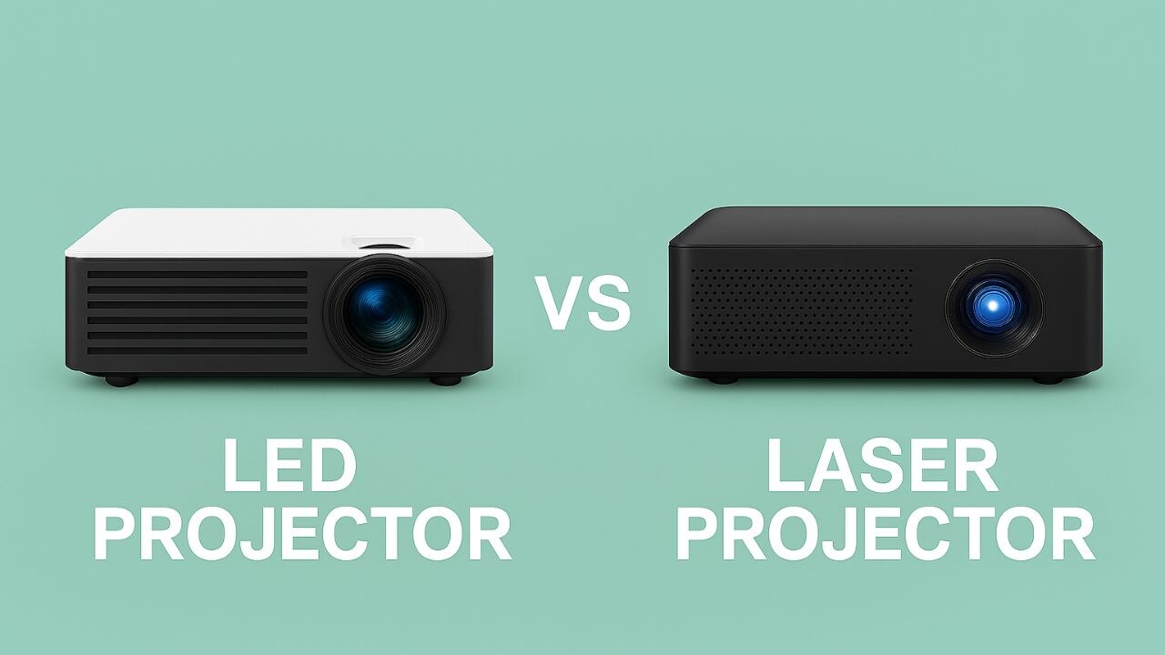 Projector Vs Led Tv LED vs Laser Projector: पावर, प्राइस और परफॉर्मेंस! कौन है ज़्यादा ...