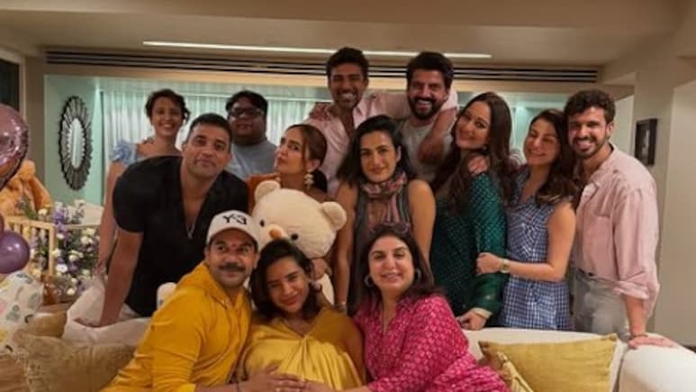Farah Khan Shares Pics From New Parents Rajkummar Rao And Patralekhaa's Baby Shower: "For Any Baby Advice, <i>Main Hoona Na</i>"