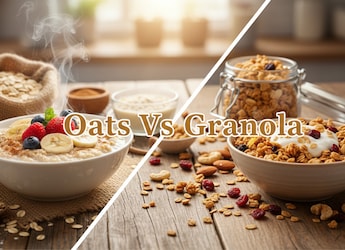 Oats vs Granola: Which Breakfast Choice Is Better For Weight Loss Oats vs Granola: Which Breakfast Choice Is Better For Weight Loss
