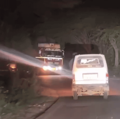 Viral Video: वैन के बाहर लटककर स्टंट कर रहा था युवक, वीडियो वायरल होने के बाद पुलिस ने कसा शिकंजा