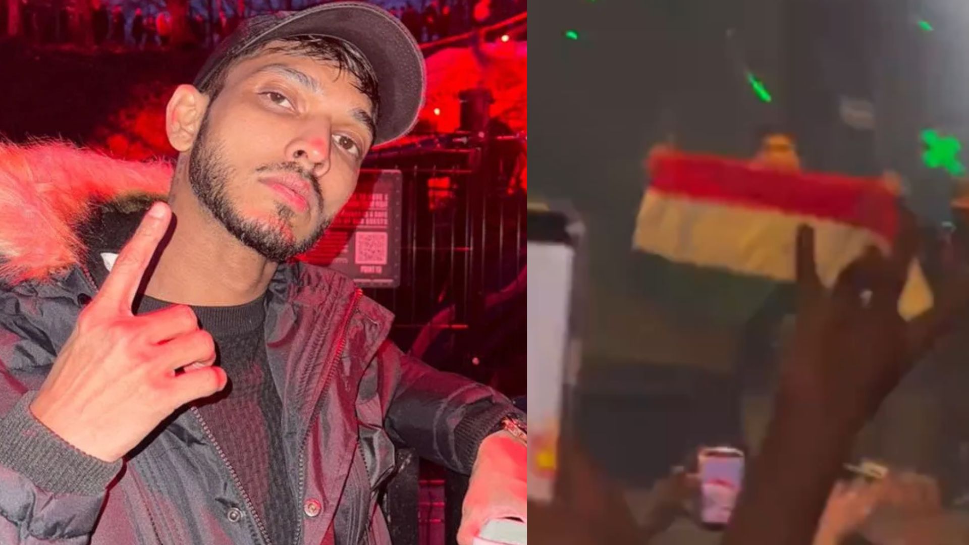 Pakistani Rapper Talha Anjum Sparks Controversy By Waving Indian Flag On Stage, Says He'll "Do It Again"